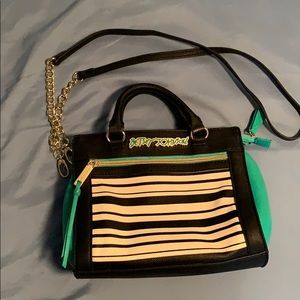 Betsey Johnson Satchel/ Crossbody purse